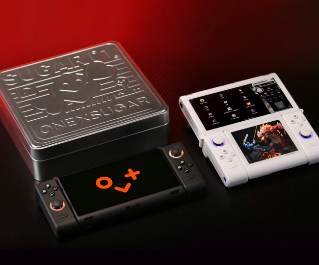 Портативная игровая приставка с двойным экраном ONEXSUGAR Sugar 1 (Gen3-16G+512G)